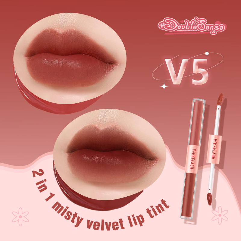 Son Bóng Pinkflash Hai Đầu Duo PF-L13 2.8g