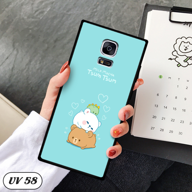 Ốp điện thoại SAMSUNG GALAXY NOTE 4 - lưng nhám viền dẻo