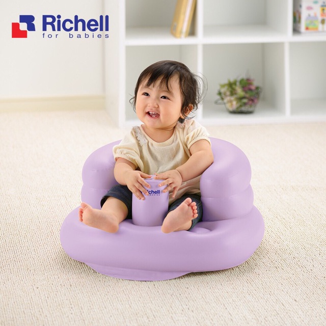[HCM]Ghế hơi tập ngồi cho bé Richell Nhật Bản