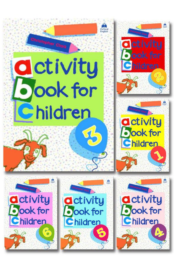 [Trọn bộ] Activity book for Children – 6 books