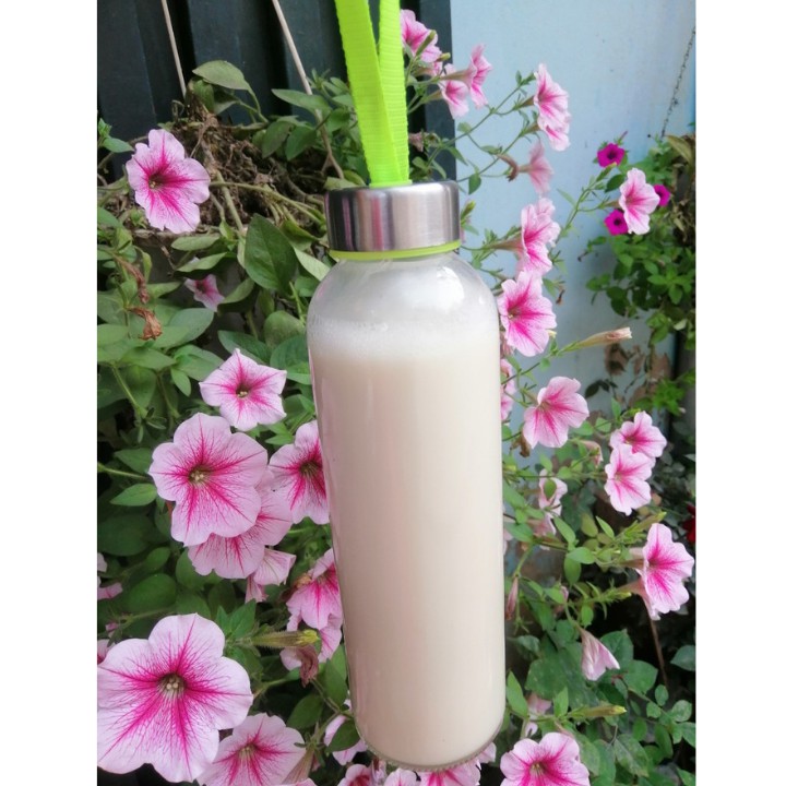 Combo 6 chai thủy tinh 500ml có dây xách
