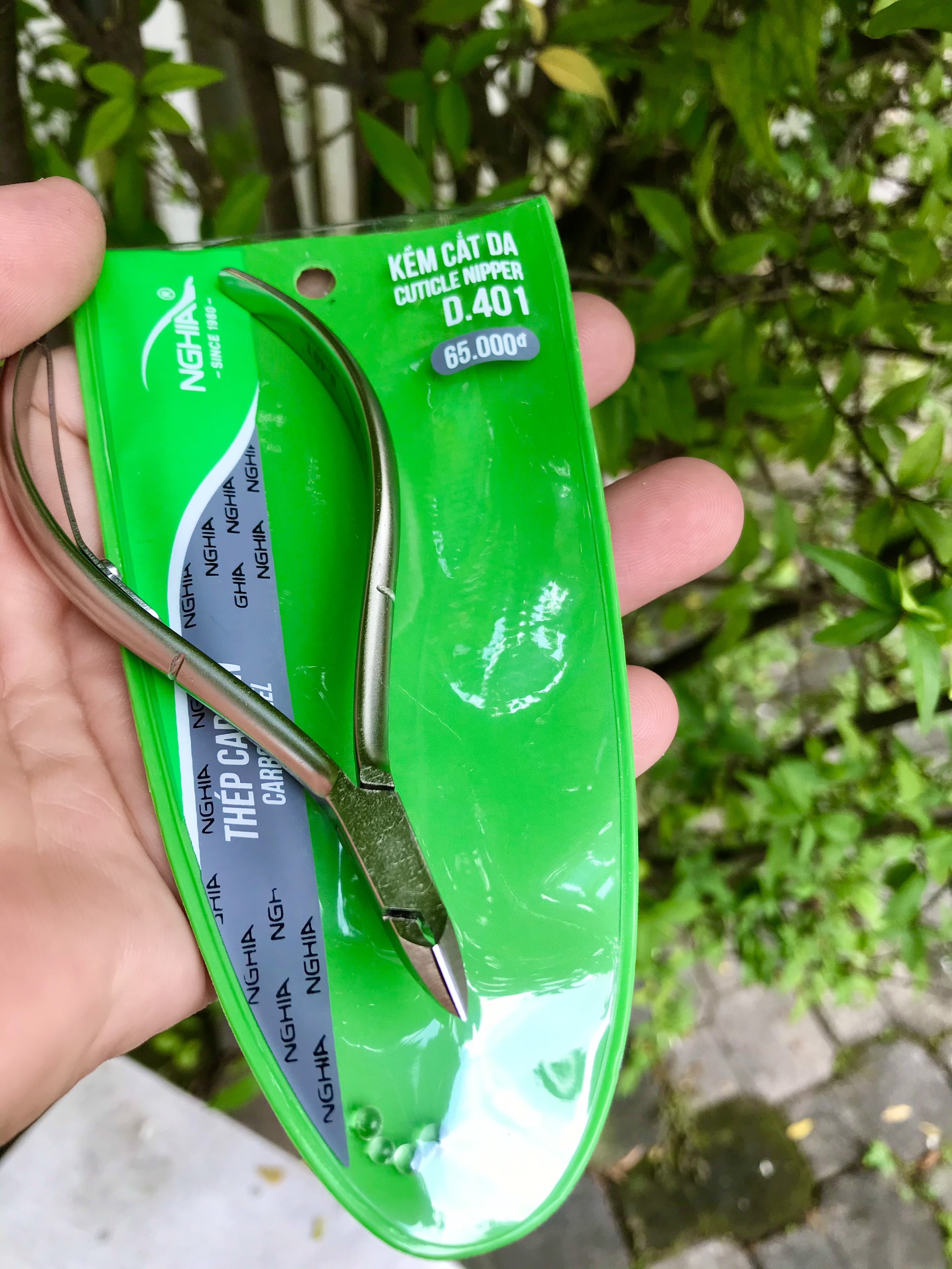 2 Kềm Nghĩa cắt móng M205 và cắt da D401 +1 Dũa