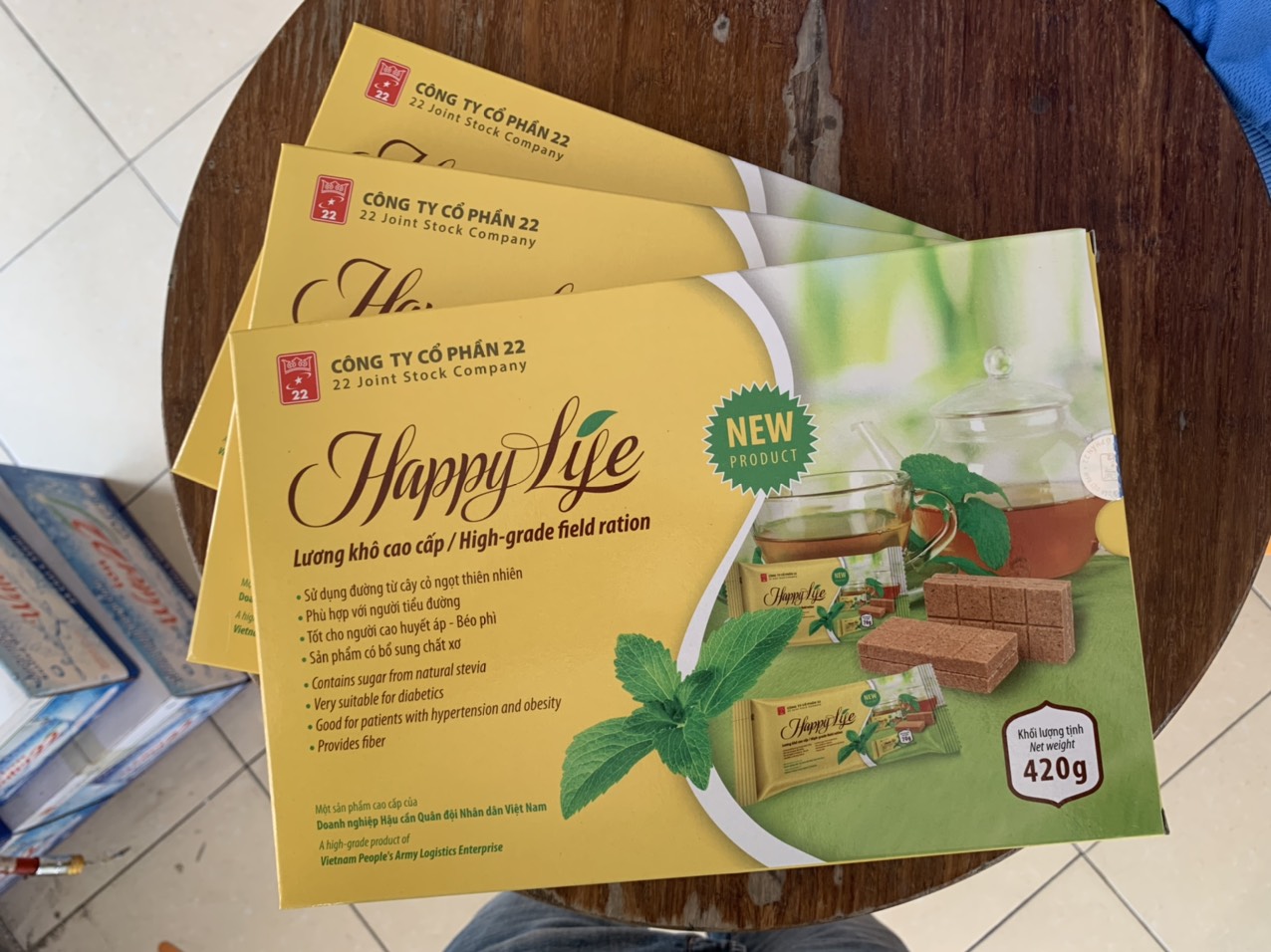 lương khô happylife (tiểu đường,giảm cân)