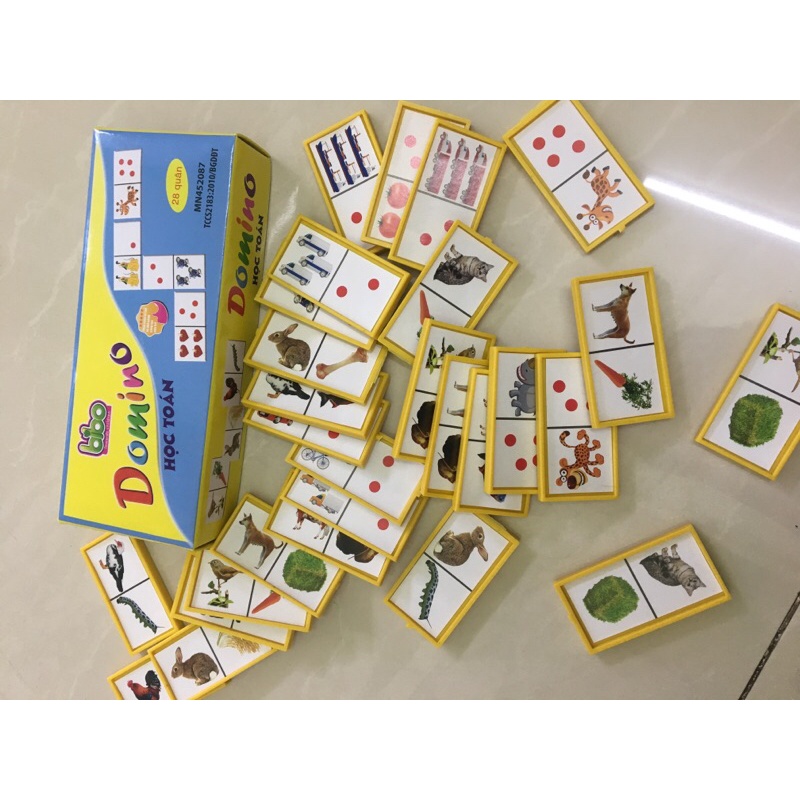 Cờ Domino Học Toán ( 28 quân )