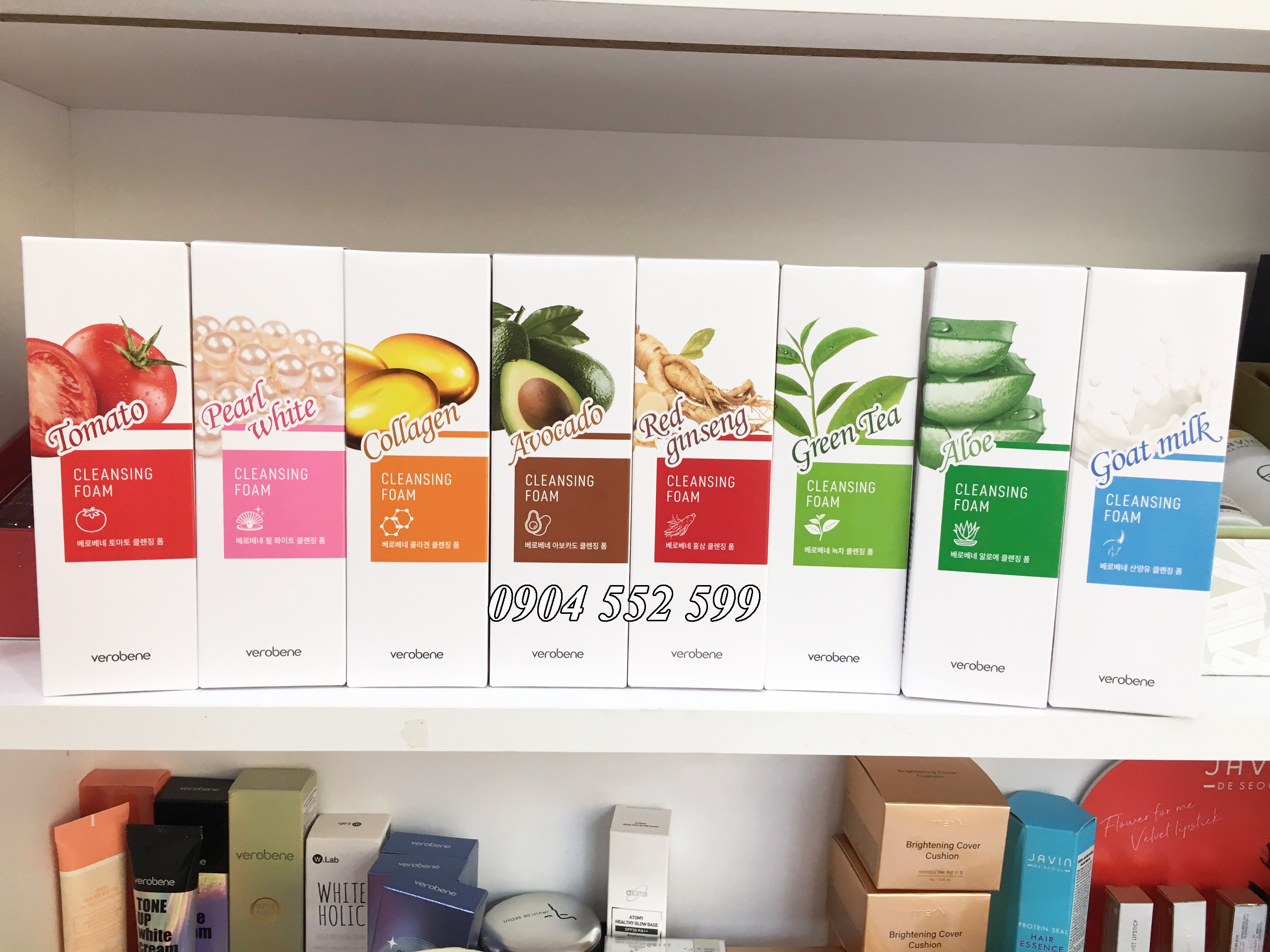 SỮA RỬA MẶT VEROBENE KOREA HÀN QUỐC