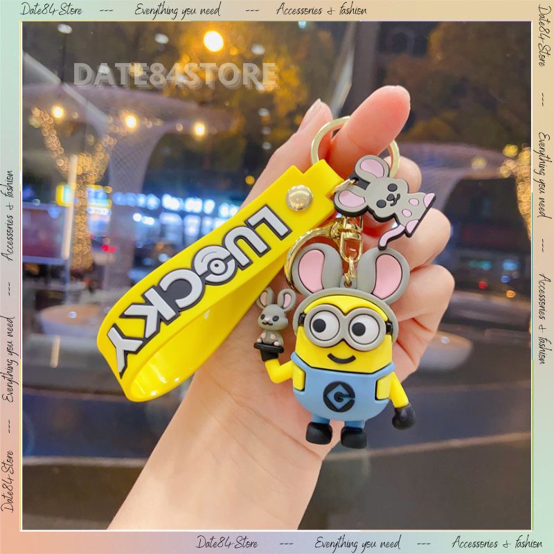 Móc khóa Minion 12 con giáp đáng yêu Date84store