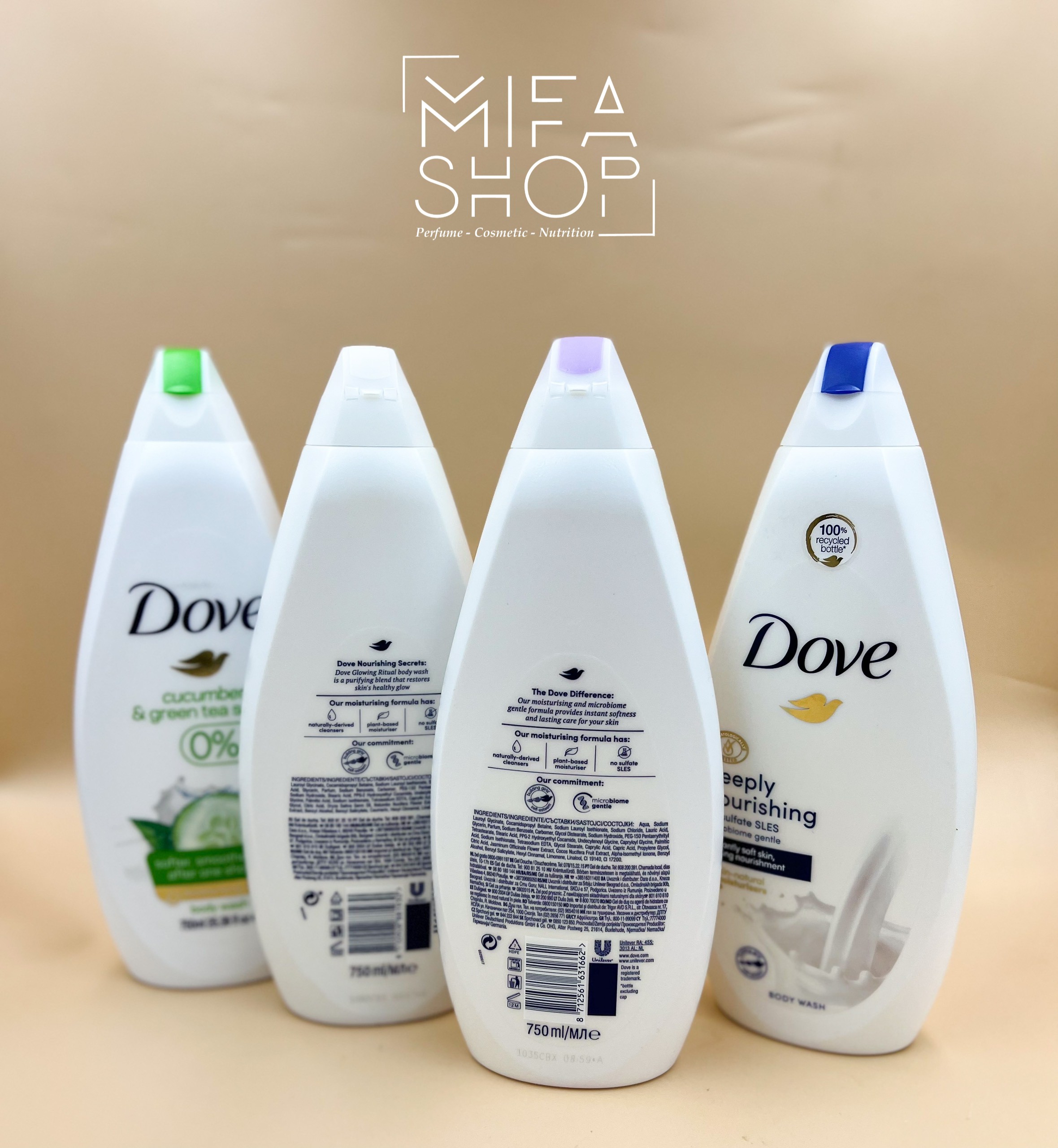 Sữa tắm Dove Đức