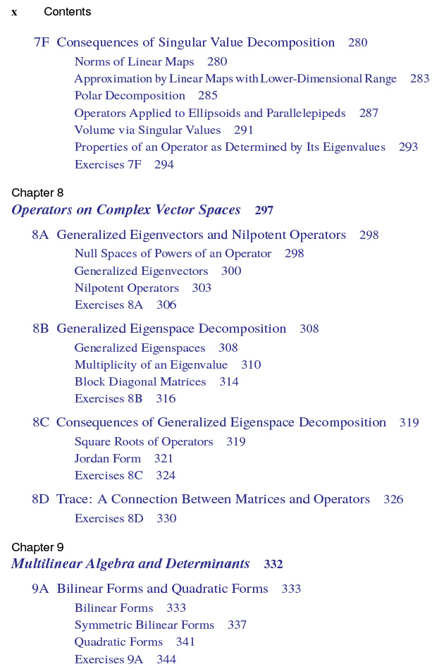 Linear Algebra Done Right, Third Edition 4E  - Hanoibookstore