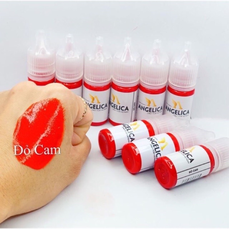 MỰC ANGELICA VIỆT Siêu Đậm phun mày môi mí