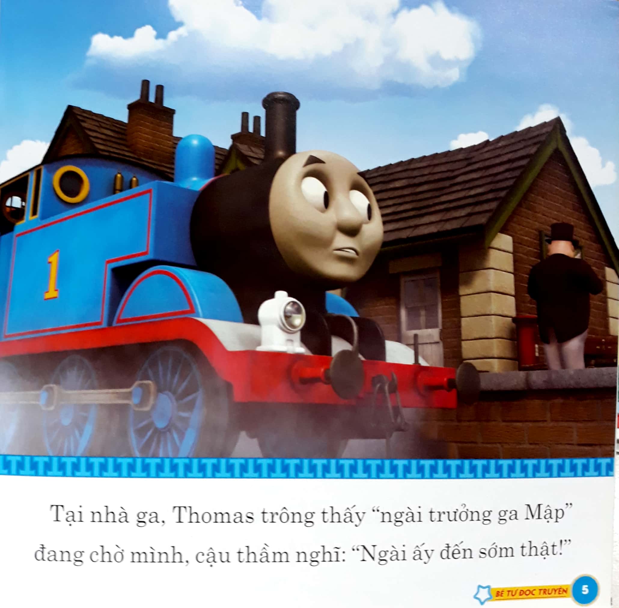 Fahasa - Thomas & Friends (Cấp Độ 3) - Trưởng Ga Mập Giả Mạo