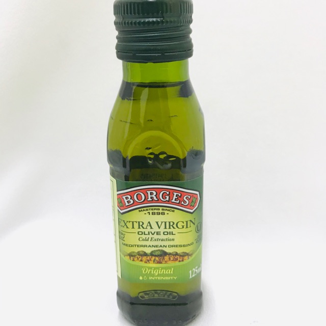 Dầu oliu extra virgin hiệu borges tây ban nha 125ml