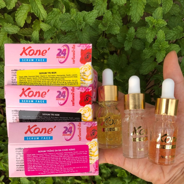 Serum Kone Dưỡng Trắng Da Da Chức Năng 10ml - Trắng Da, Ngăn Ngừa Mụn, Thâm Nám, Tàn Nhang