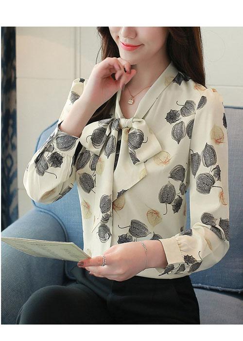 [HCM]ÁO KIỂU HOẠ TIẾT HOA  THANH LỊCH BEYEU1688- BY1090