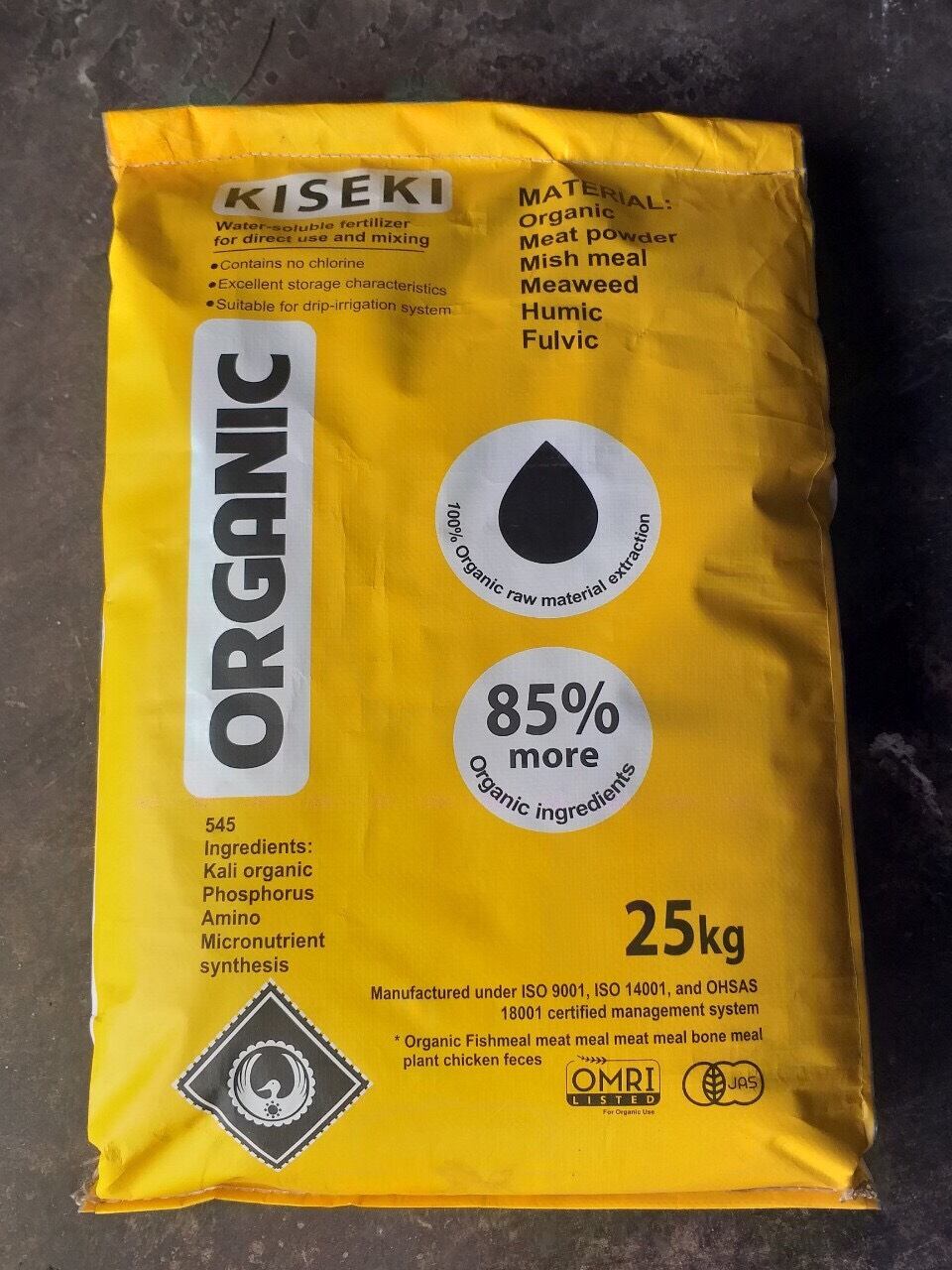 2Kg Phân Khoáng 85% Hữu Cơ Nhật Bản