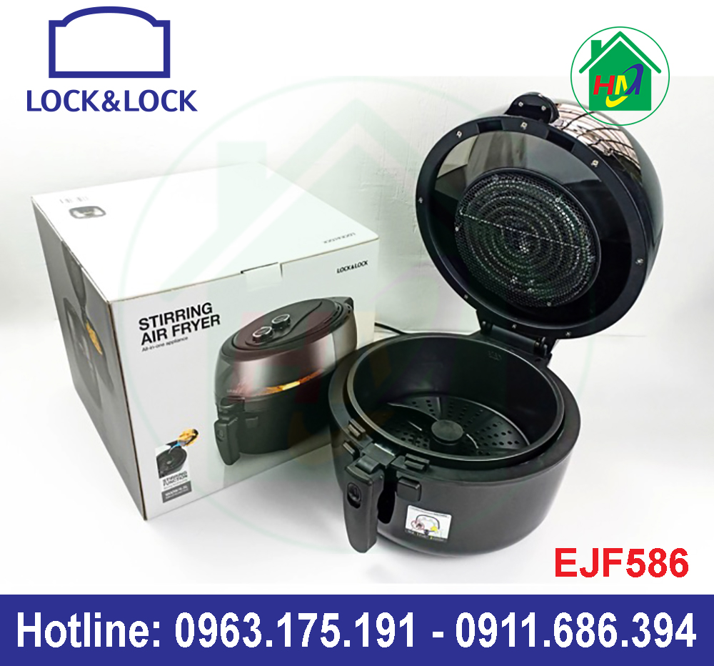 Nồi Chiên Không Dầu Lock & Lock 6.5L EJF586
