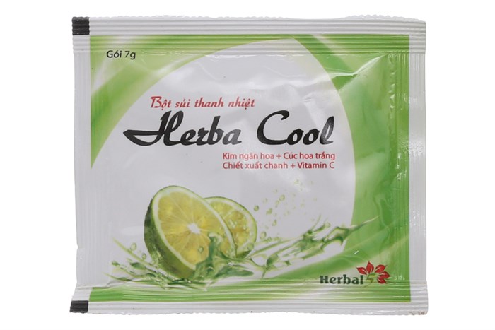 [HCM]Bột sủi thanh nhiệt Herba Cool