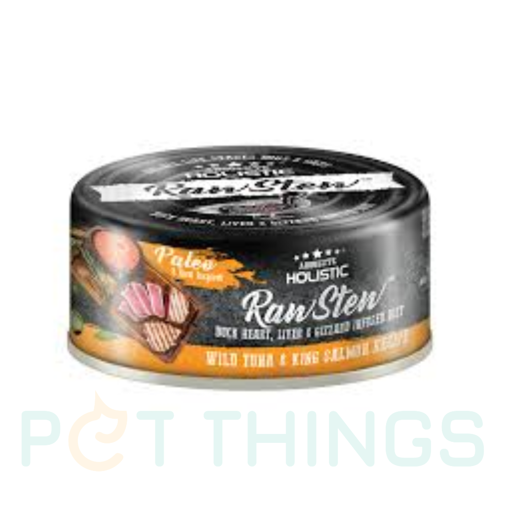 Pate Absolute Holistic RawStew cho chó & mèo 80g