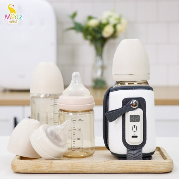 (Đơn 29K Freeship 15K) Túi ủ bình sữa MB067 Moaz BéBé MB - 067 NAM1