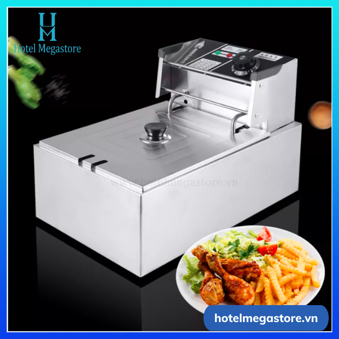 BẾP CHIÊN NHÚNG ĐIỆN ĐƠN 8L