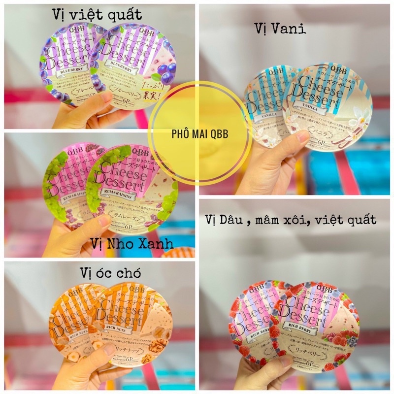 Phô mai QBB Nhật Bản