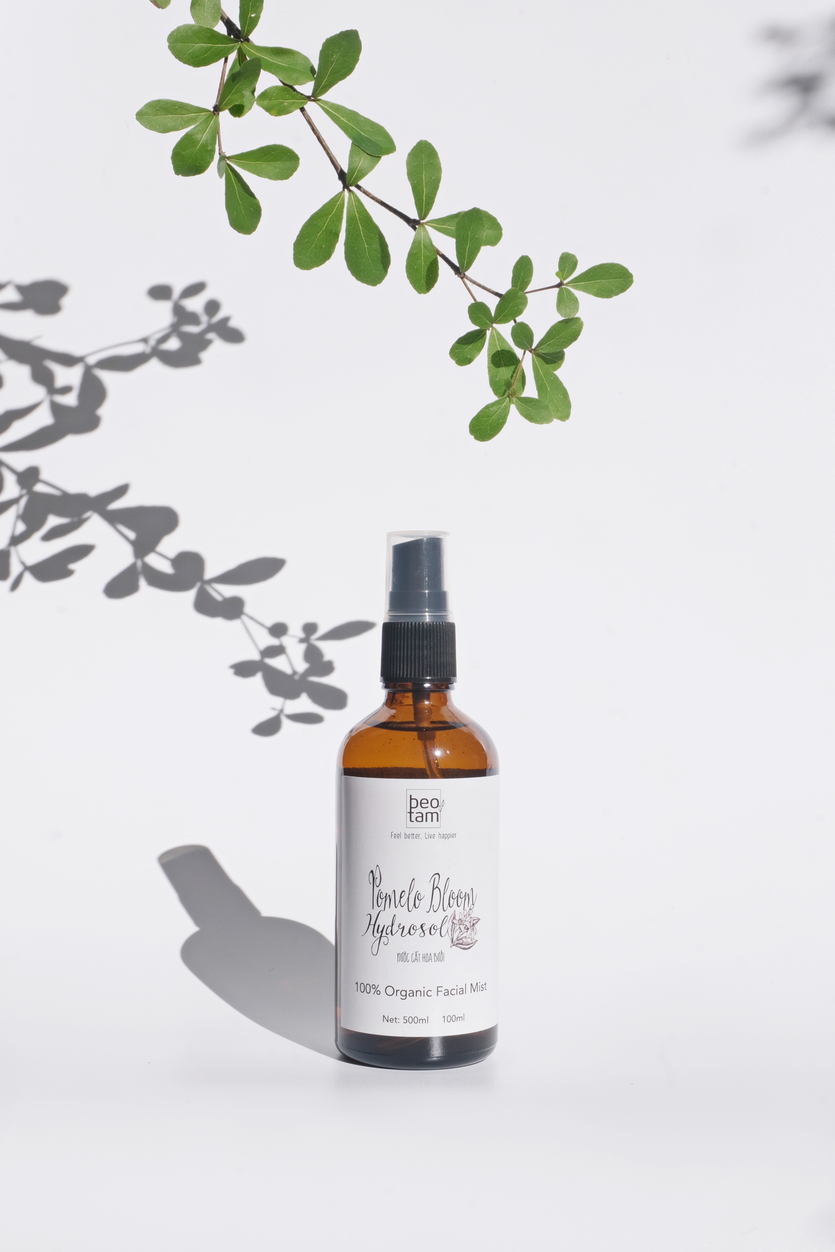 Hydrosol (Bèo Tấm) - 100ml | nước cất, toner cho da, tóc