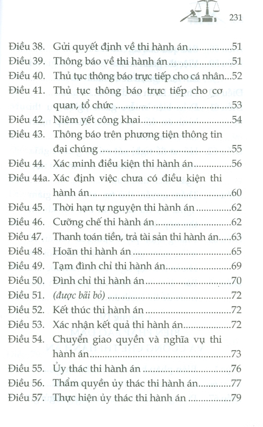Luật Thi Hành Án Dân Sự (Sửa Đổi, Bổ Sung Năm 2014, 2018, 2020, 2022)