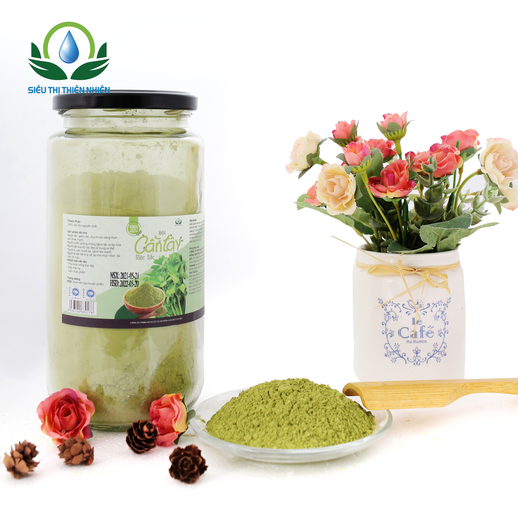 Bột Cần Tây Mộc Sắc Cao Cấp 350g