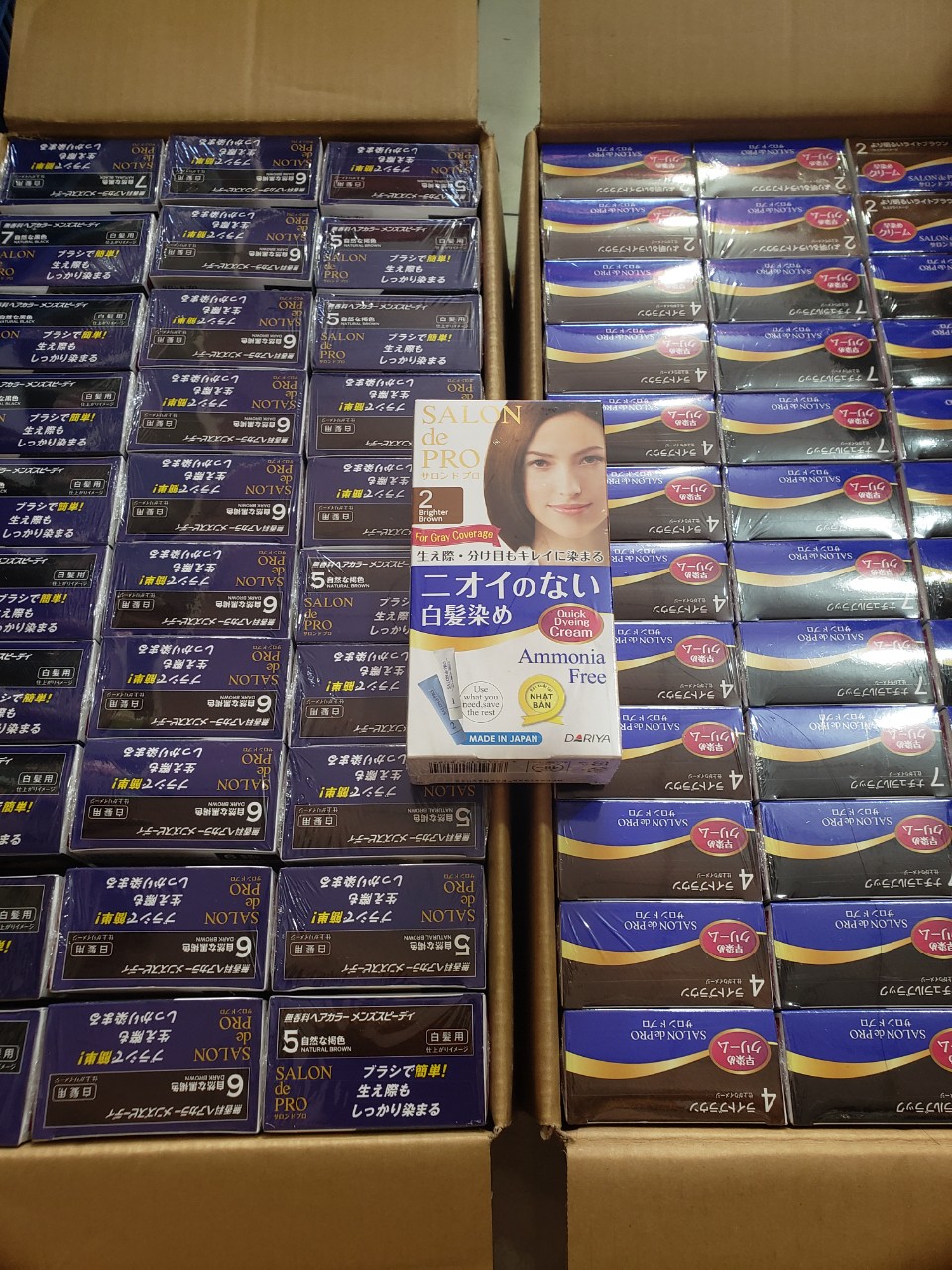 ( Nữ ) Thuốc Nhuộm Tóc Salon De Pro Nhật Bản Số 2