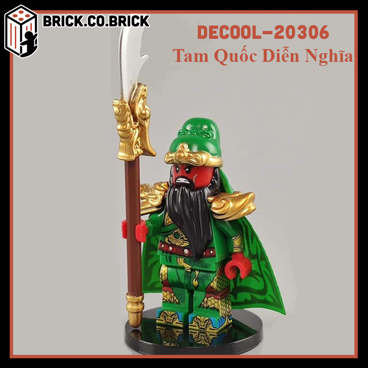 Tam Quốc Diễn Nghĩa  Đồ Chơi Lắp Ráp Minifigure Mô Hình Nhân Vật Phim Truyện Three Kingdoms 2030