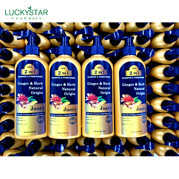 Dầu Gội Gừng và Thảo Dược Lucky Star