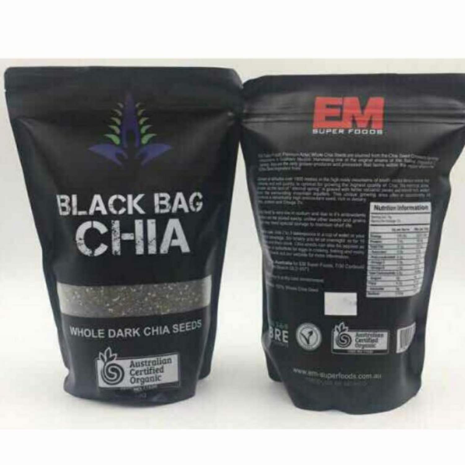 [Loại 1] Hạt chia hữu cơ Úc (Black bag chia)