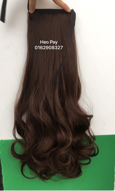 Tóc giả cột xoăn ❤️❤️FREESHIP❤️ cột c50