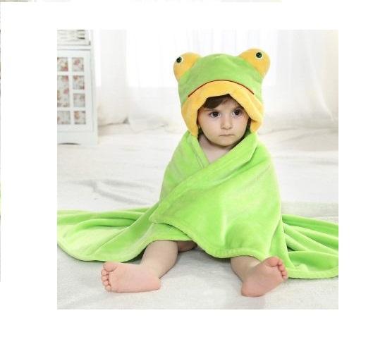 [Ho Chi Minh] cartoon hooded beach bathing towel for babies