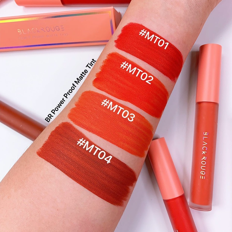 ☽ Son Kem Black Rouge Power Proof Matte Tint