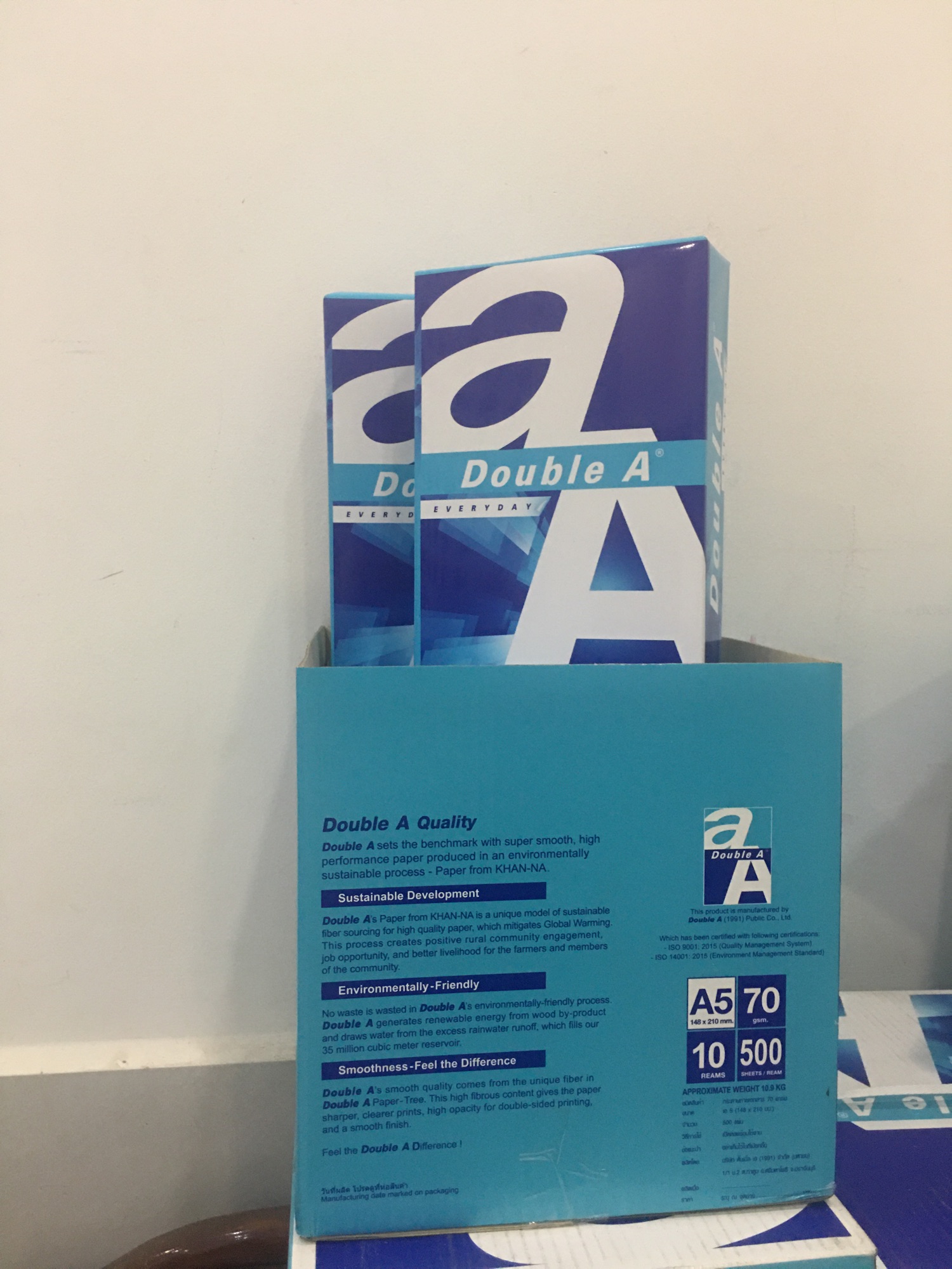 Giấy Double A5 70gsm