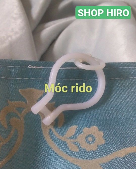 Móc rido treo rèm màn cửa số lượng 100 sản phẩm