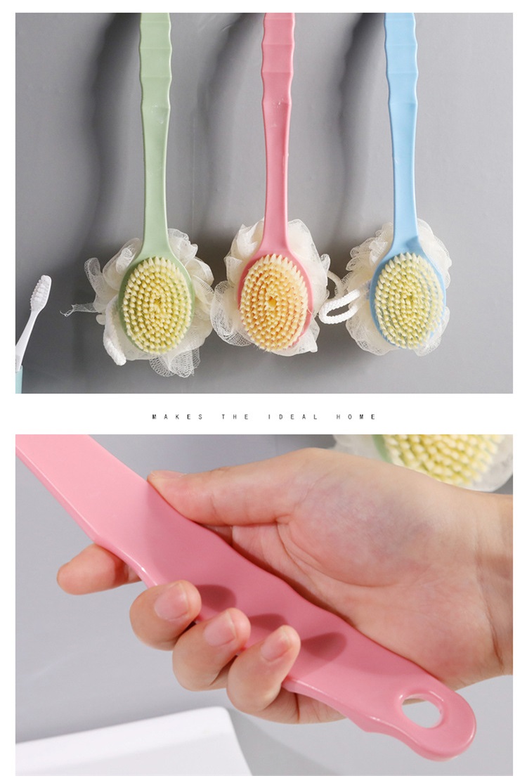 [HÀNG CÓ SẴN] Cây Bàn Chải Cọ Lưng Đa Năng 2 Đầu