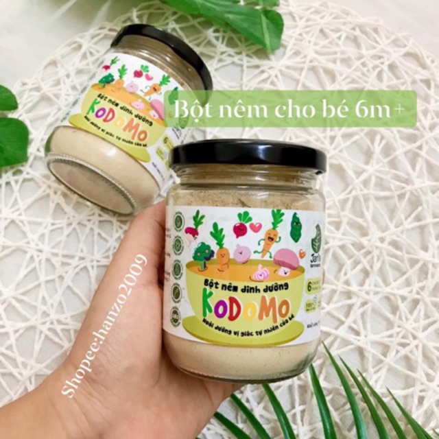 [6M+]Bột Nêm Dinh Dưỡng Kodomo Cho Bé Ăn Dặm