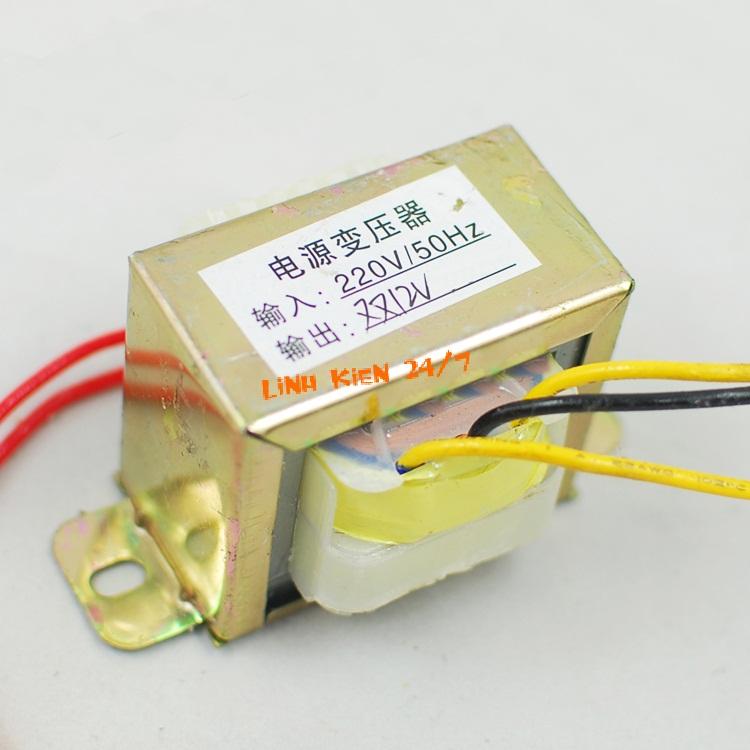 BIẾN ÁP ĐỐI XỨNG 12V 500MAH
