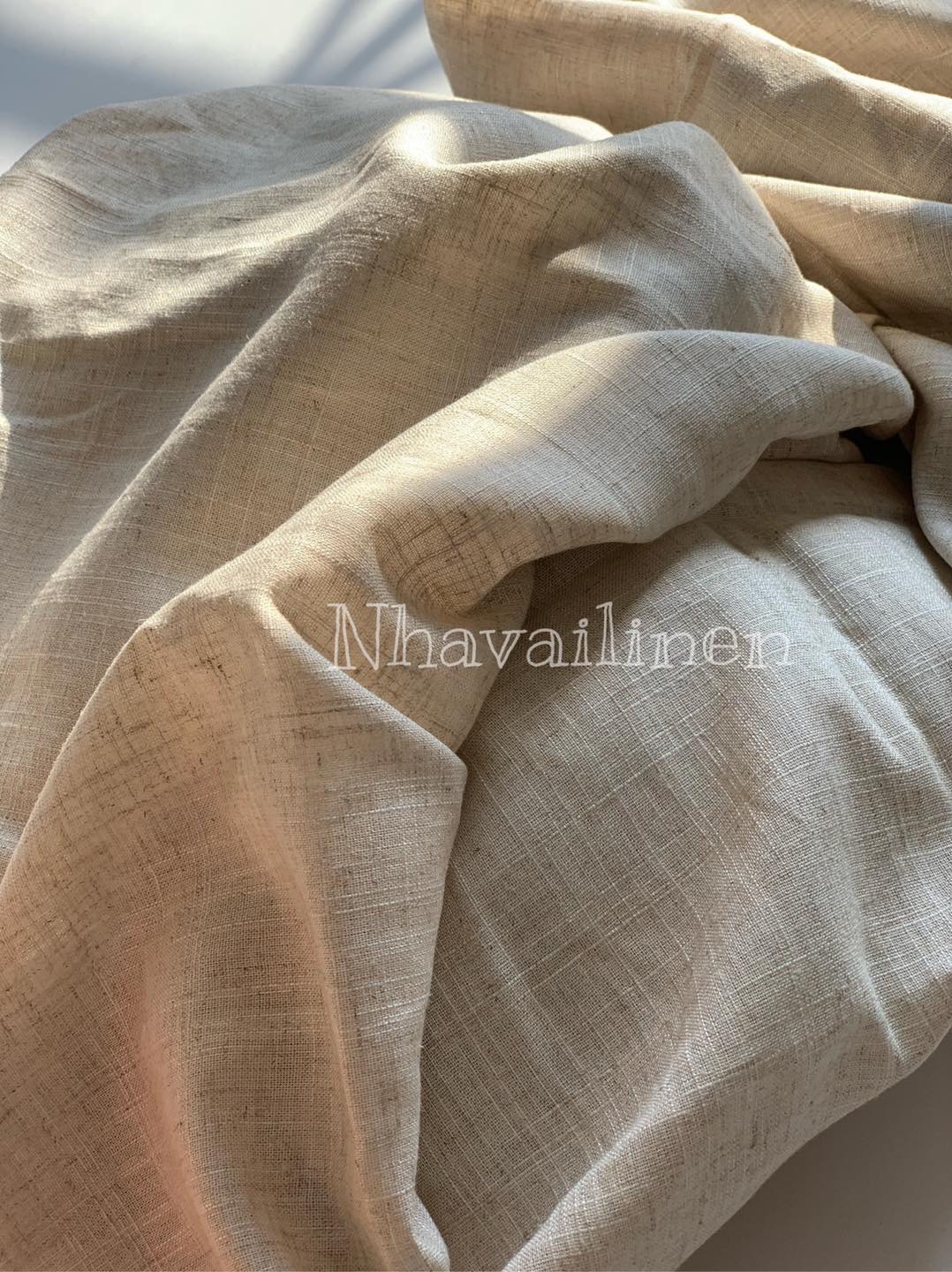 Linen gân - Nhà Vải Linen