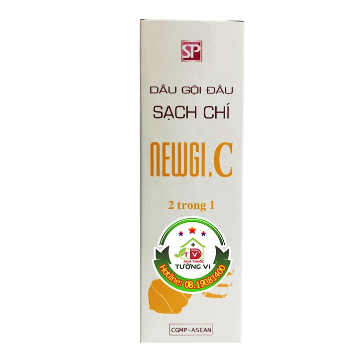 [CHÍNH HÃNG] Dầu gội đầu sạch chí Newgi.C