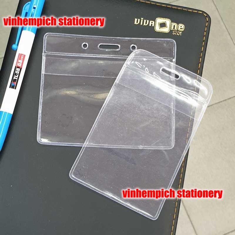 Bảng tên nhựa dẻo ngang, đứng / Thẻ đeo bảng tên nhựa dẻo ngang, đứng