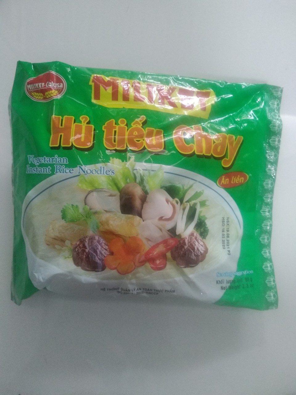 Hủ Tiếu Chay Miliket (thùng 30 gói)