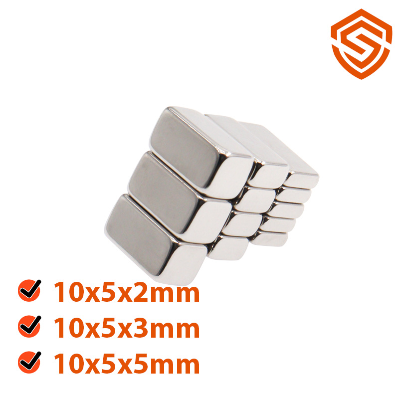 Nam châm đất hiếm 10x5x2/3/5mm