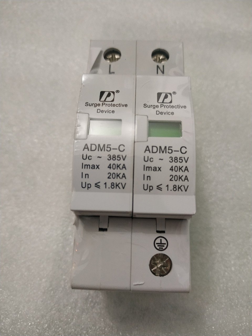 Bộ 2 chống sét lan truyền 1 pha adm5-2p 40ka