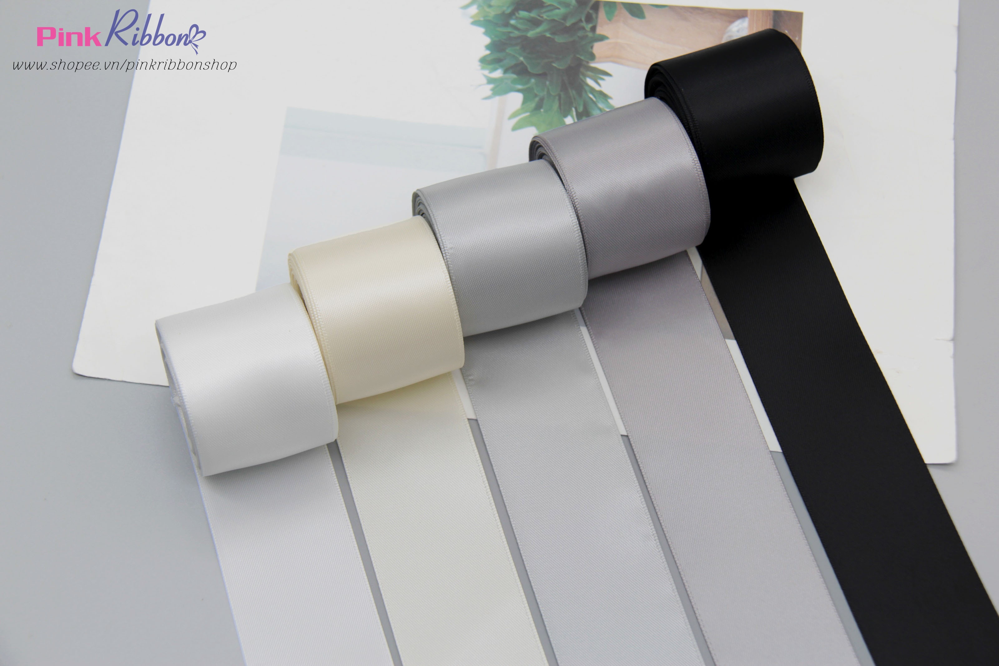 Ruy Băng Satin-Cuộn 5M-Link 1/12