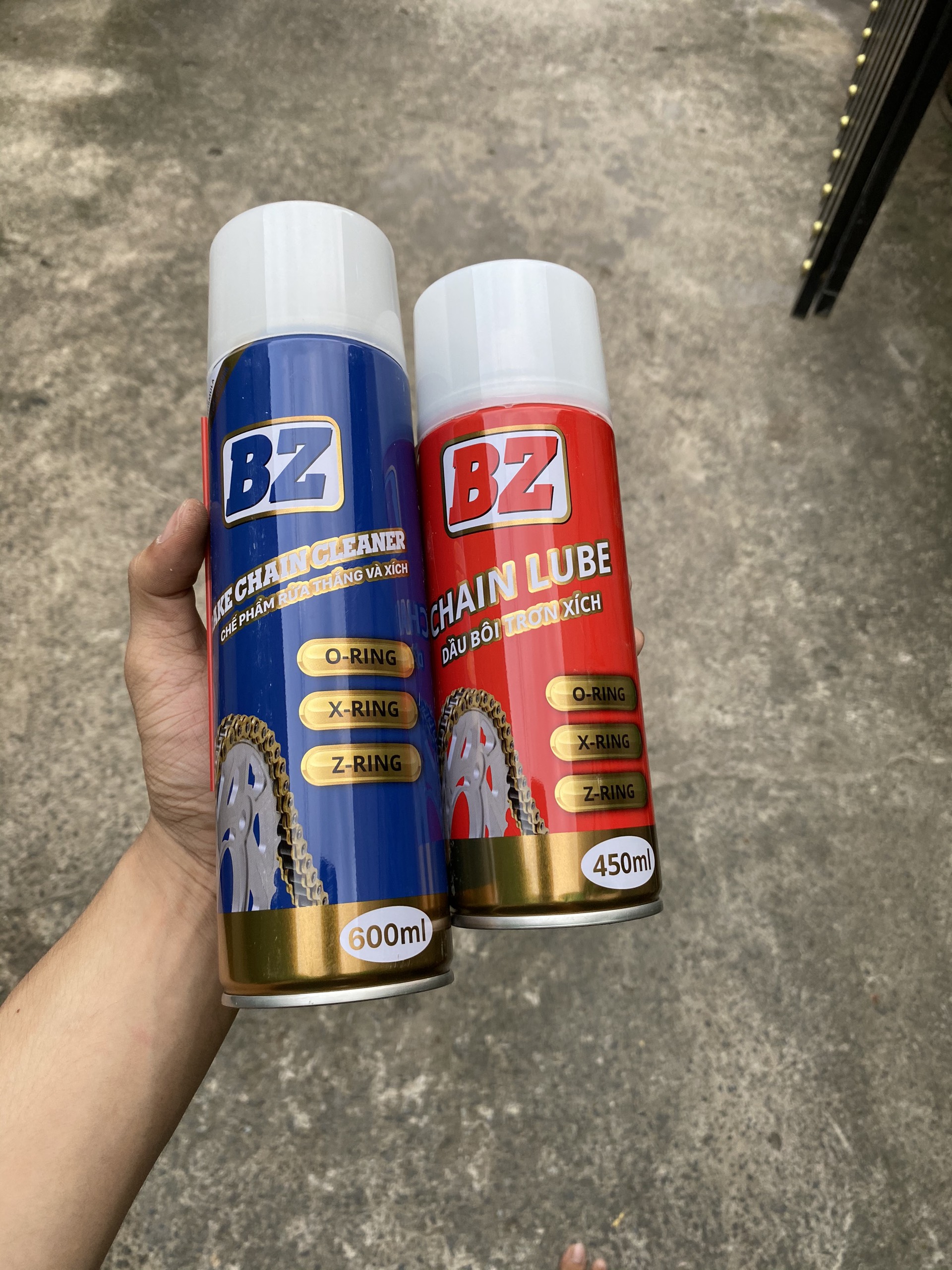 Combo Bz 2 chai Dưỡng Sên  ,rửa sên