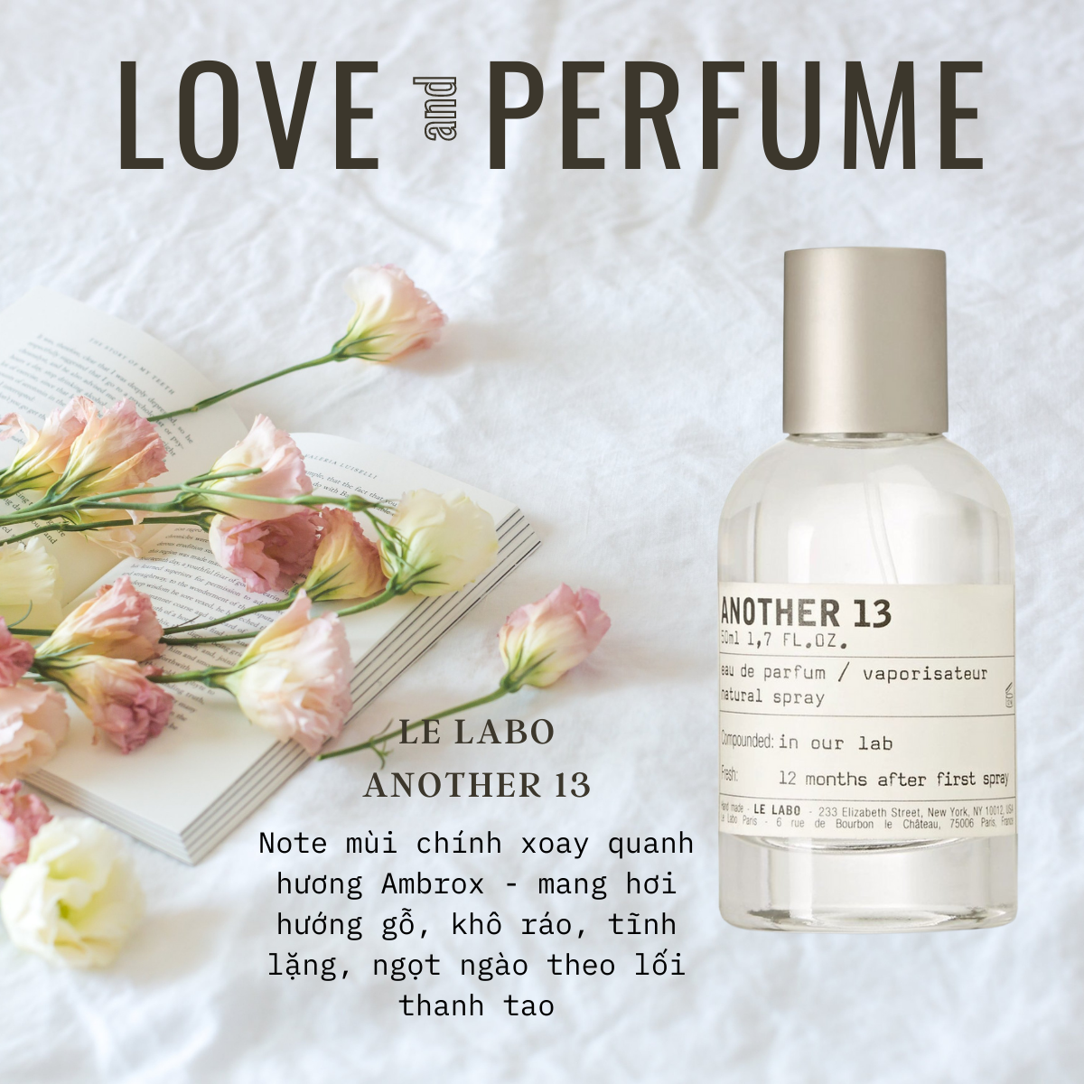 [Chính Hãng] Mẫu nước hoa nam Le Labo Another 13 EDP (10ml)