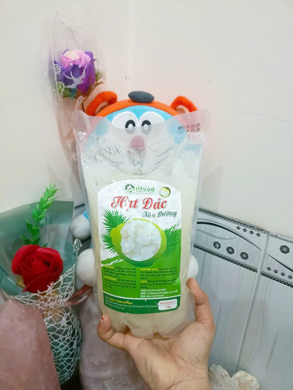 Hạt Đác Nấu Đường Atifood 1kg