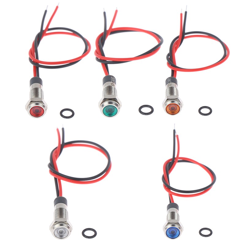 Đèn Led Cảnh Báo Chống Nước 5mm 24v 220v